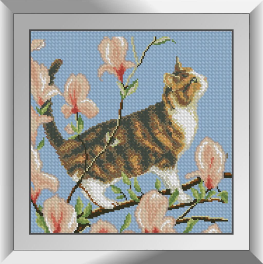 

Набор алмазной живописи Dream Art Прогулка (котенок)