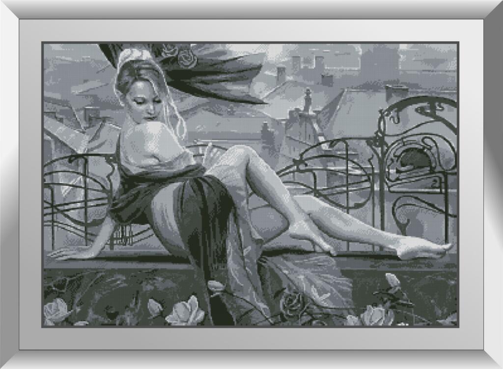

Набор алмазной живописи Dream Art Девушка на балконе