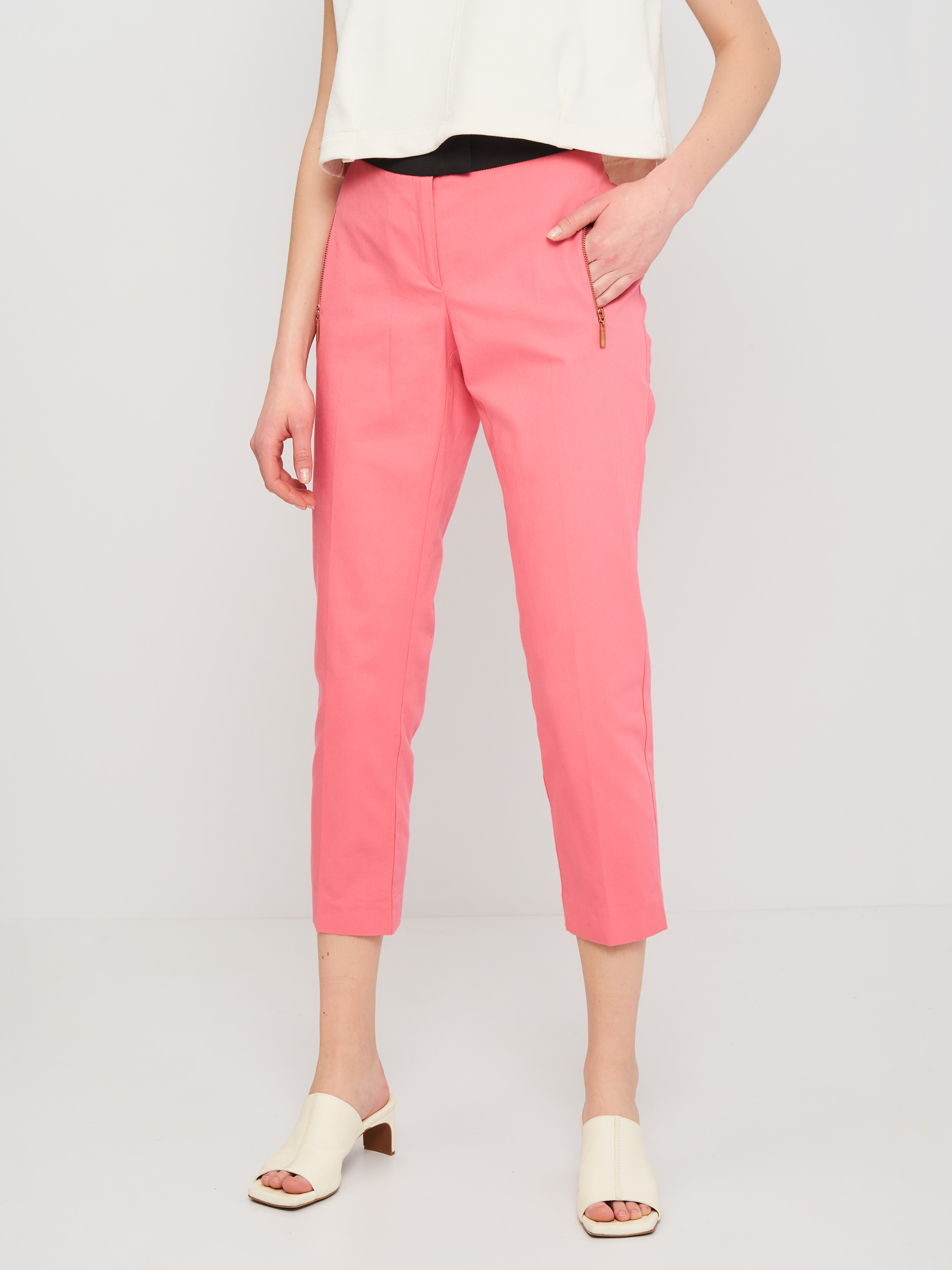 

Брюки La Redoute XAZ076329QWYL  Розовые с черным, Брюки La Redoute XAZ076329QWYL 40 Розовые с черным