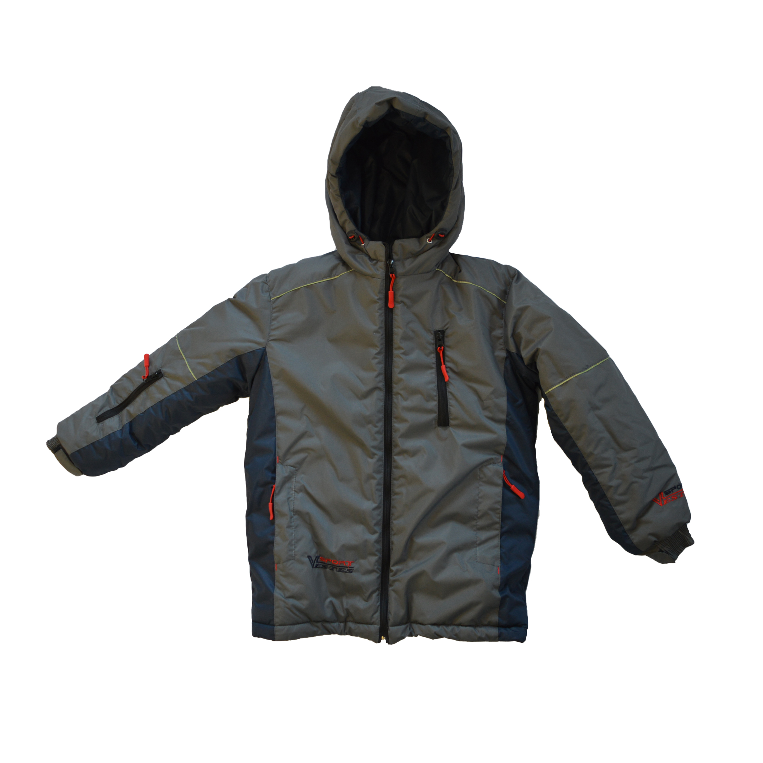 

Куртка Vestes KY-045 р76 146см серый 66781