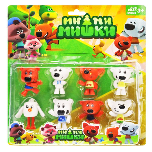 

Детский набор фигурок "Ми-Ми-Мишки" TM118-4P8