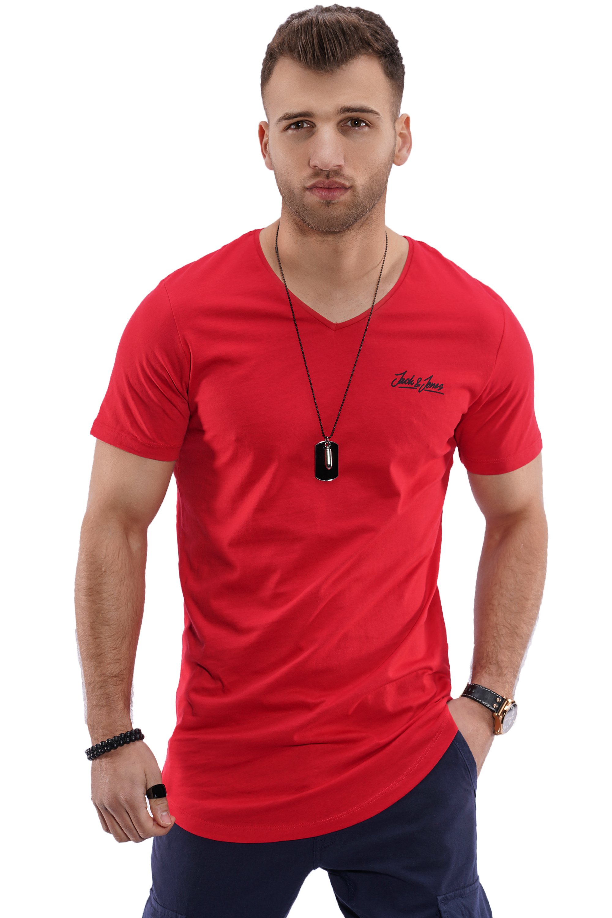 

Футболка Jack & Jones Tango Red 3XL красный