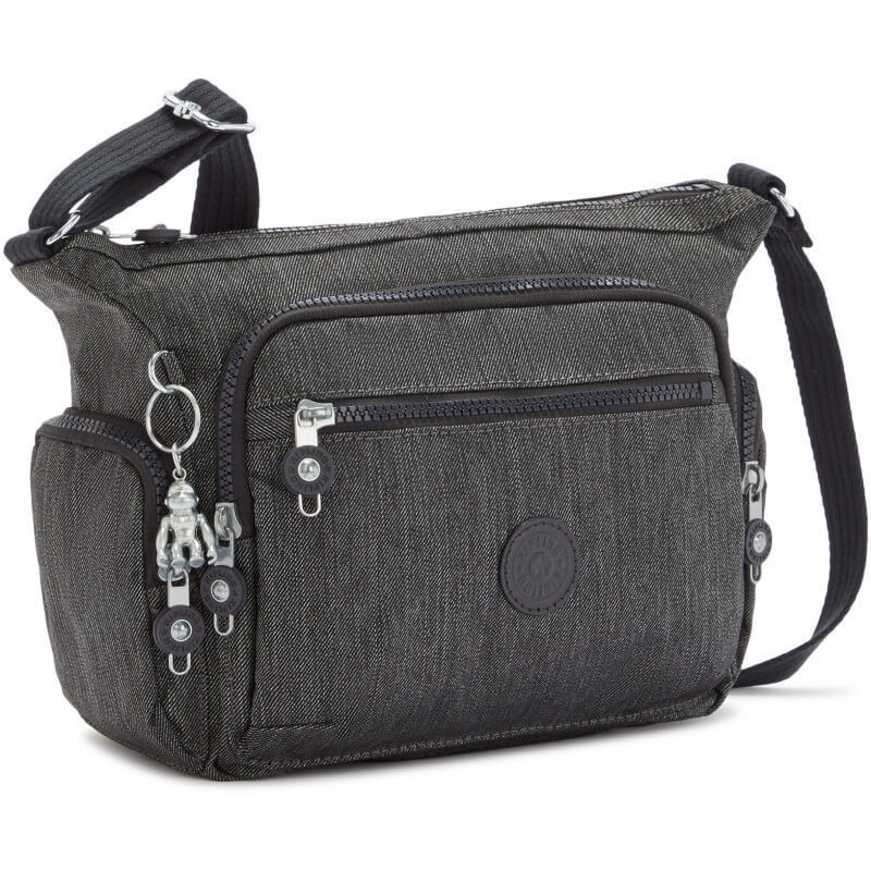 

Женская сумка Kipling Gabbie S Black Peppery 7л