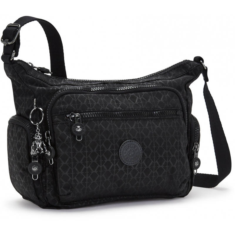 

Женская сумка Kipling Gabbie S Signature Emb 7л