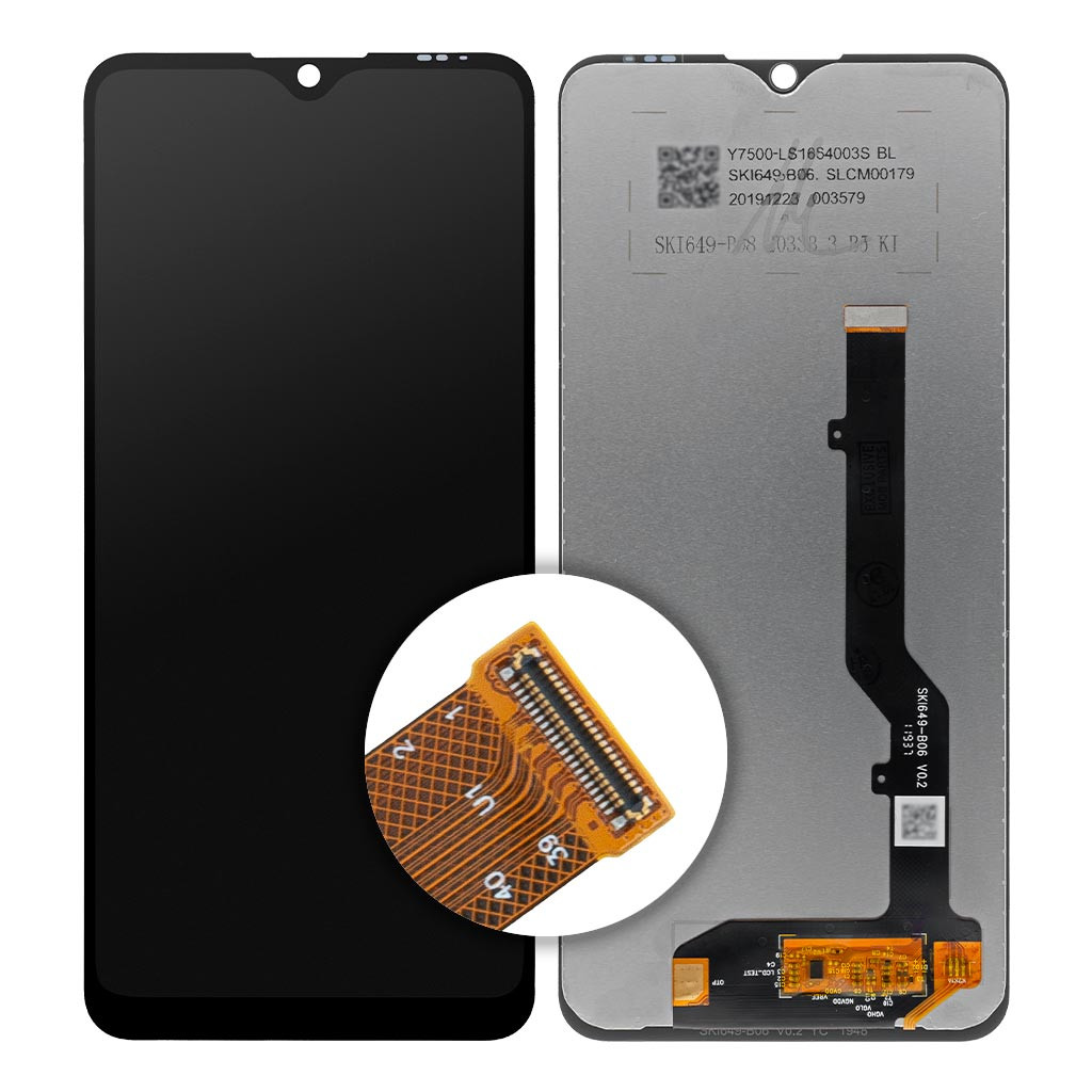 

Дисплей ZTE Blade 20 Smart V2050, с тачскрином, Original PRC, Black