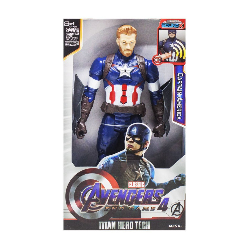 

Фигурка супергероя "Мстители" A-Toys 8818 (Капитан Америка Без Маски)