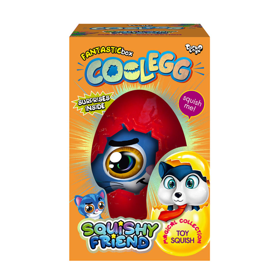 

Набор креативного творчества "Cool Egg" Danko Toys CE-02 ( CE-02-04)