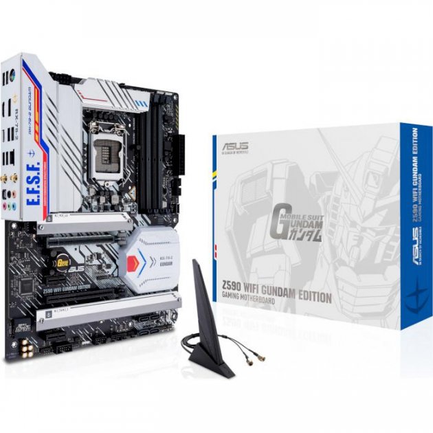 

Материнская плата ASUS Z590 WIFI GUNDAM EDIT (Z590 WIFI GUNDAM EDIT)