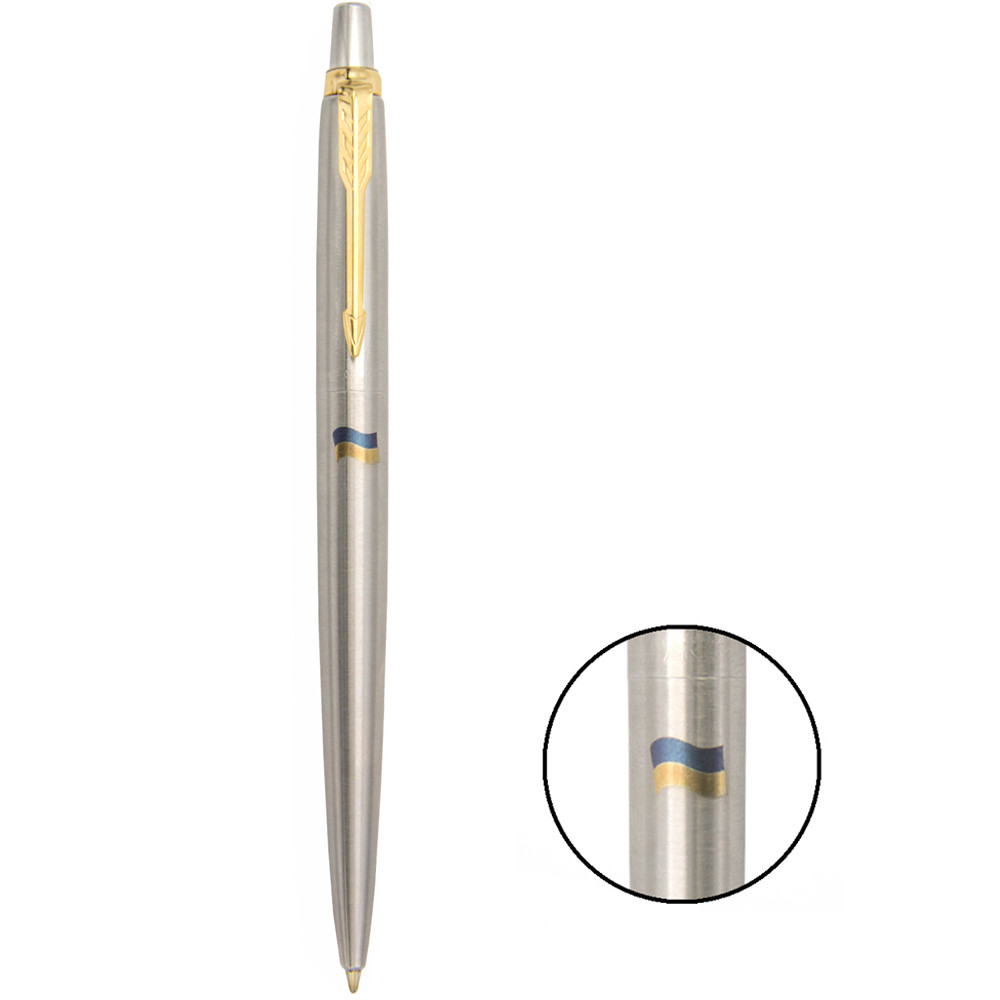 

Шариковая ручка Parker JOTTER 17 SS GT BP Флаг желто-синий 16 032_R8