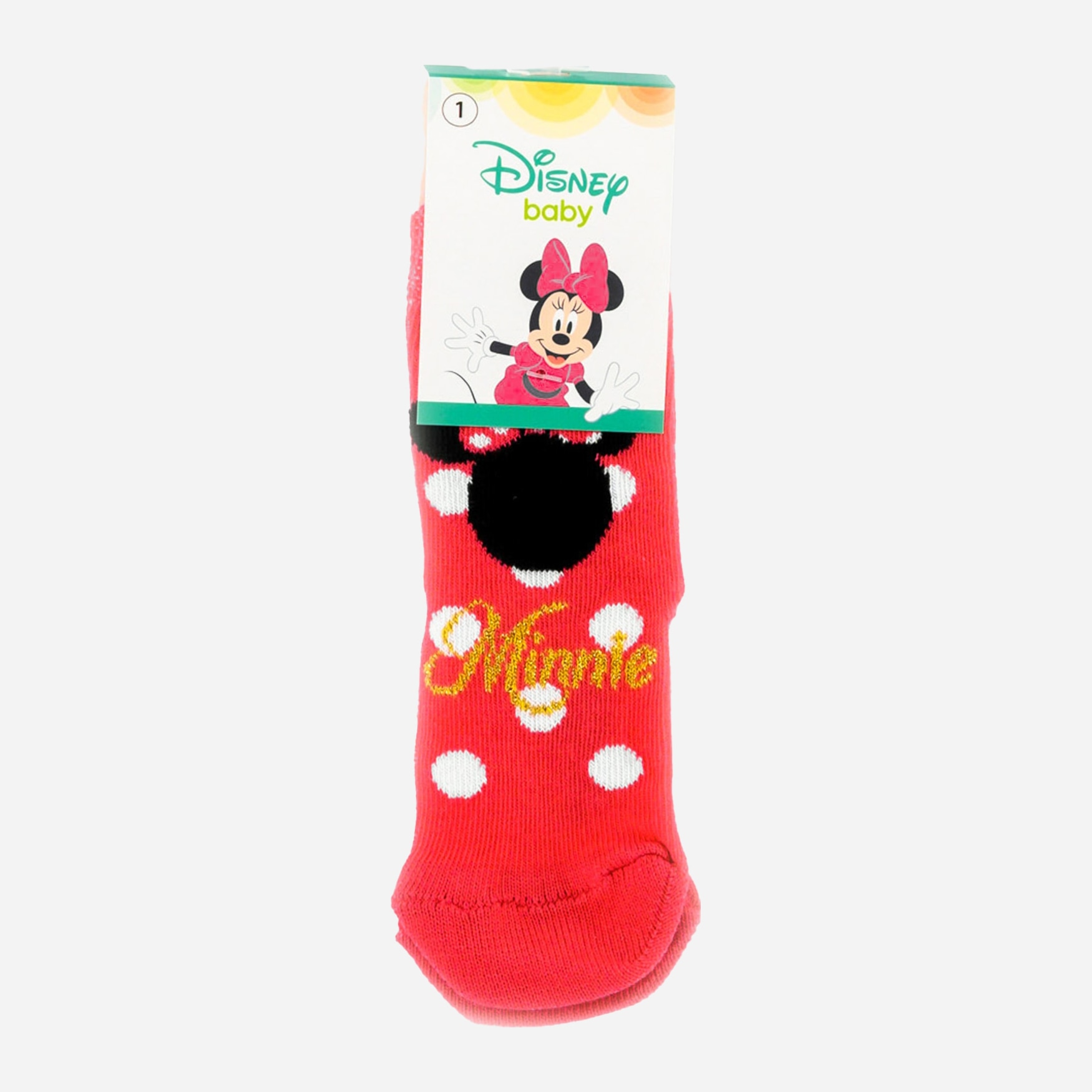 

Носки Disney Minnie Mouse MN13639-9 0-6 мес Разноцветные