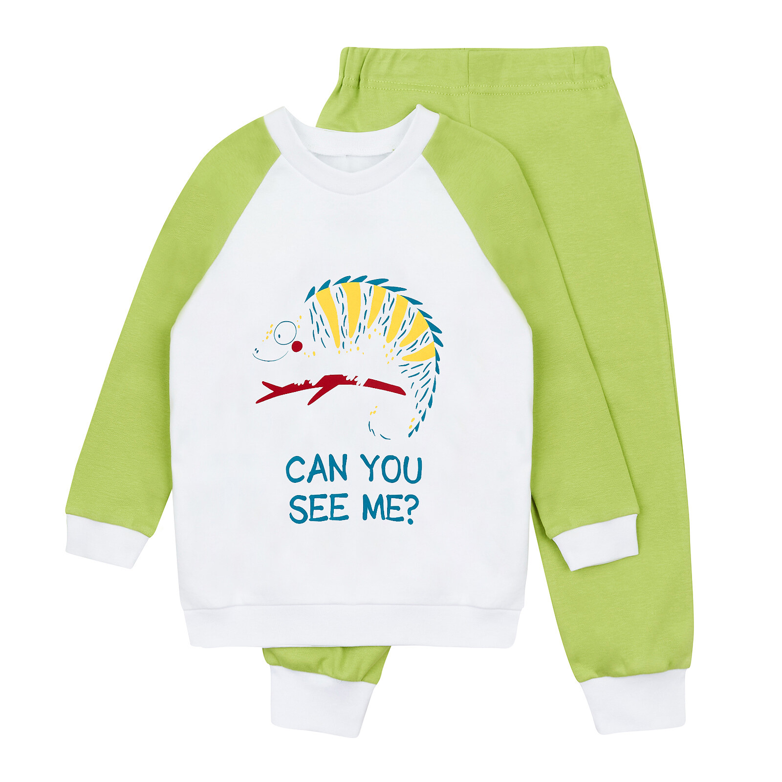 

Пижама O! clothing Tropics PG 2 122-128 Белый Зеленый (784910.1122037)
