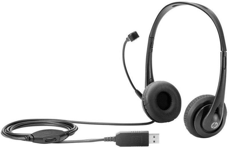 

Гарнитура HP Stereo USB (T1A67AA) Black