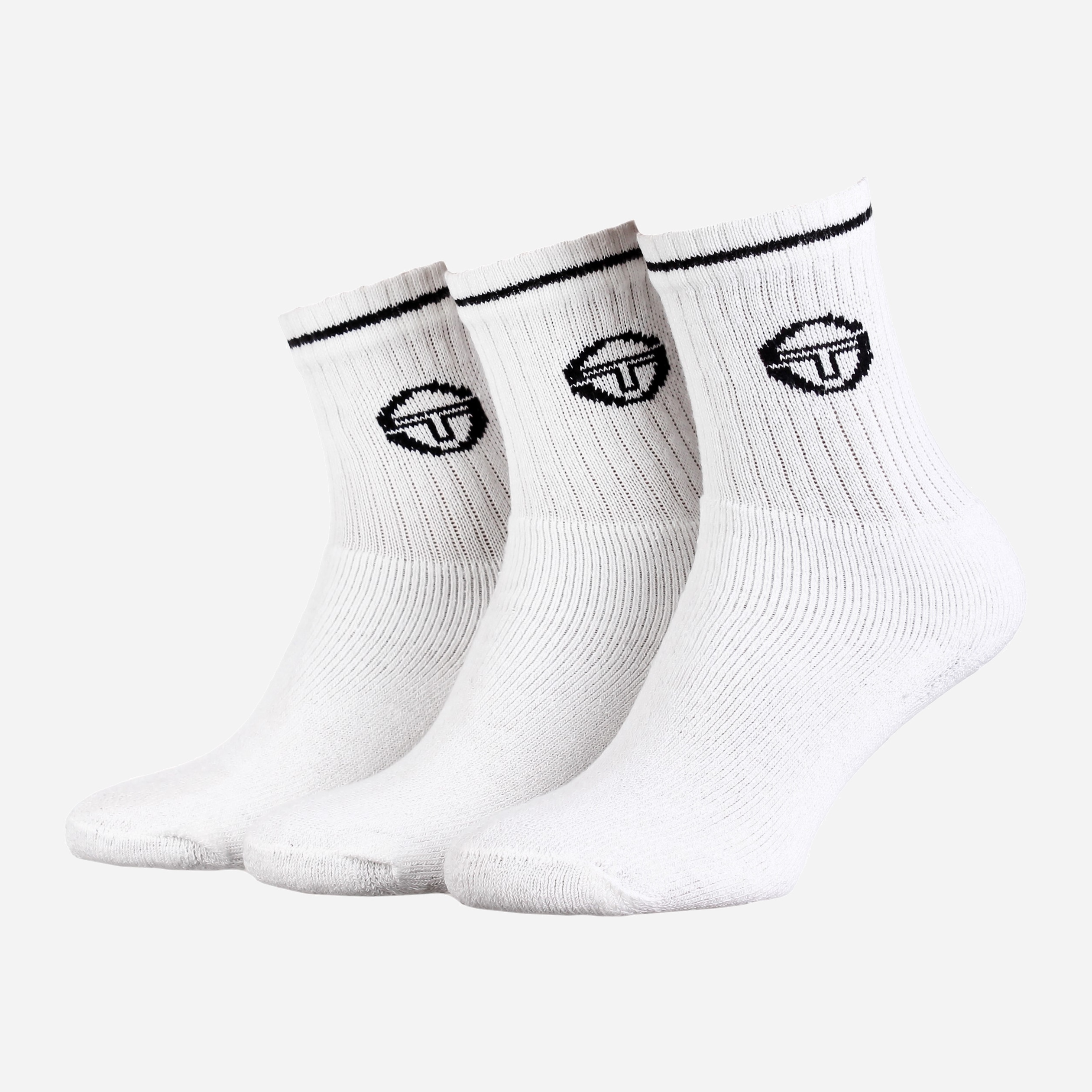 

Набор носков Sergio Tacchini 83520410-1 - 3 пары Белый, Набор носков Sergio Tacchini 83520410-1 31-35 3 пары Белый