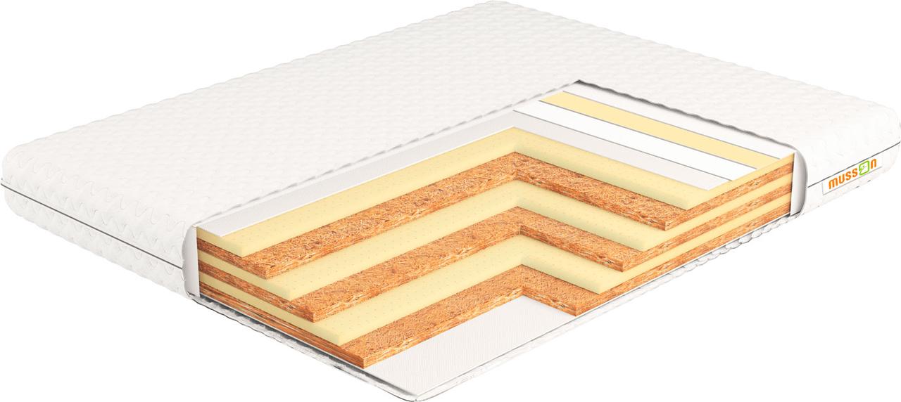 

Ортопедический матрас Musson Эколатекс Dual 120x200 см