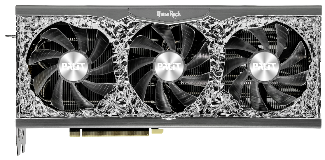 Видеокарта Palit PCI-Ex GeForce RTX 3070 GameRock OC LHR