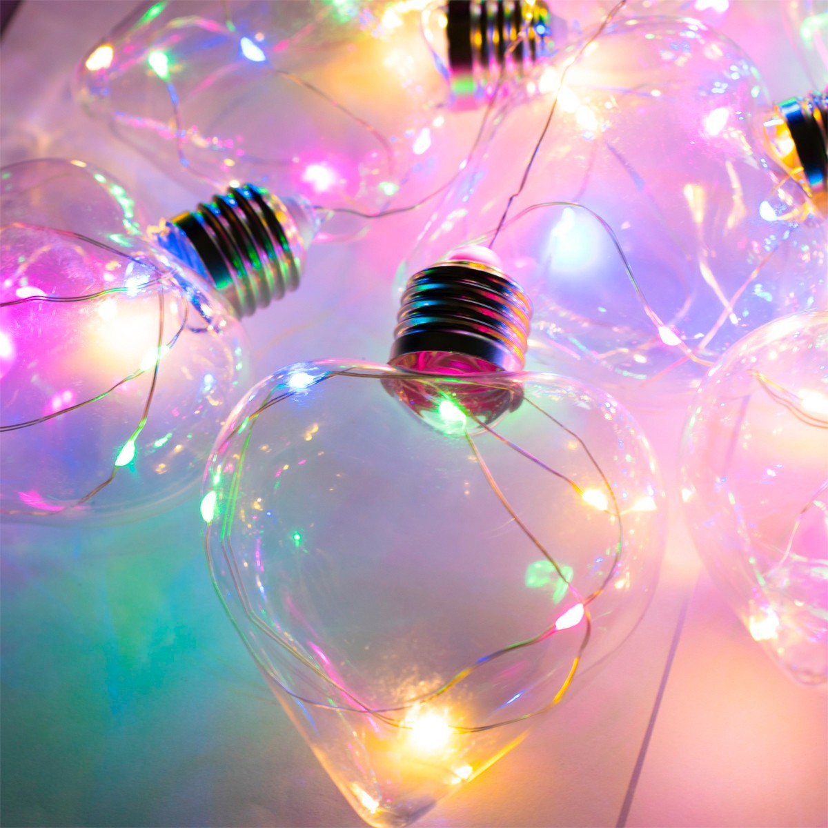 

Гірлянда лампочки на вікно Xmas 4М 150 LED різнокольорова (сердечко), лед гірлянда бахрома (VS7004672)