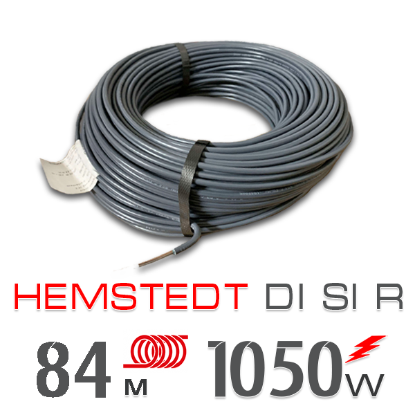 

Нагревательный кабель Hemstedt Di Si R - 84 м.п.