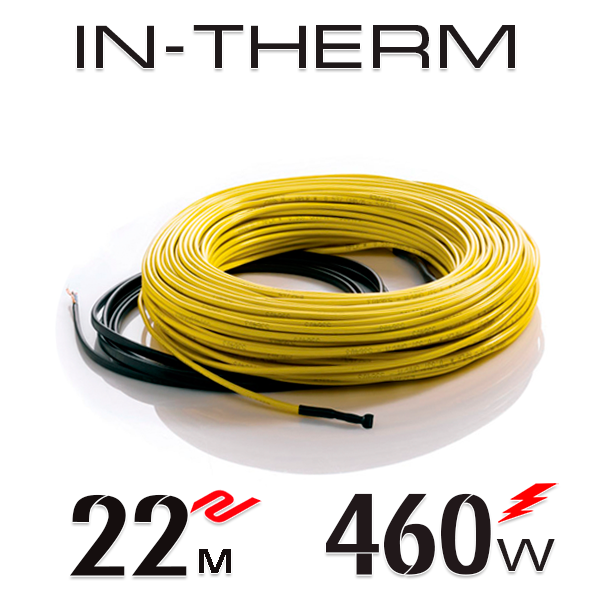 

Нагревательный кабель In-Therm 20 Вт - 22 м