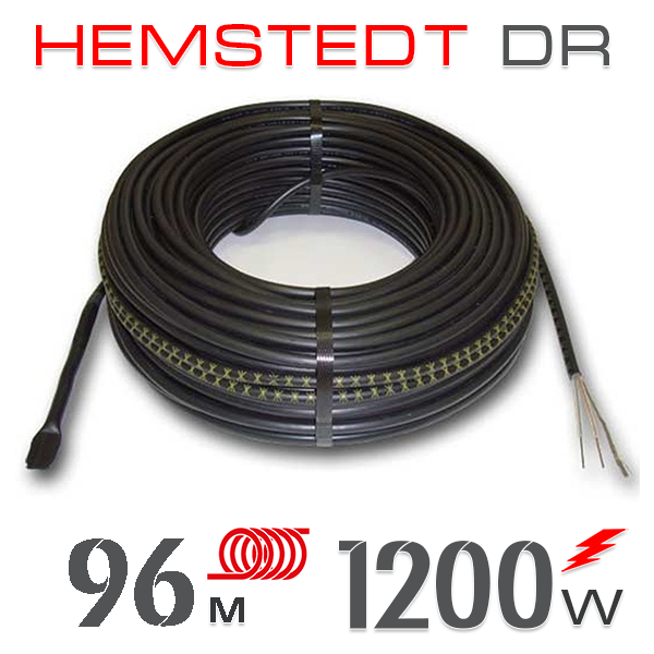 

Нагревательный кабель Hemstedt DR 12,5 Вт - 96 м