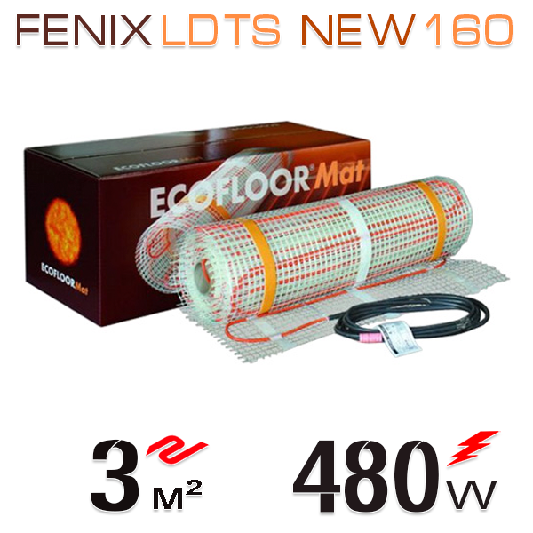 

Нагревательный мат Fenix LDTS metric 160 - 8 кв.м