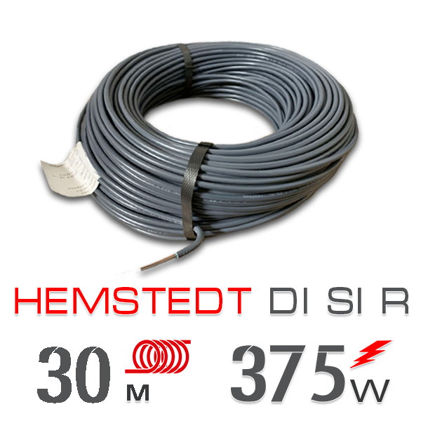 

Нагревательный кабель Hemstedt Di Si R - 30 м.п.