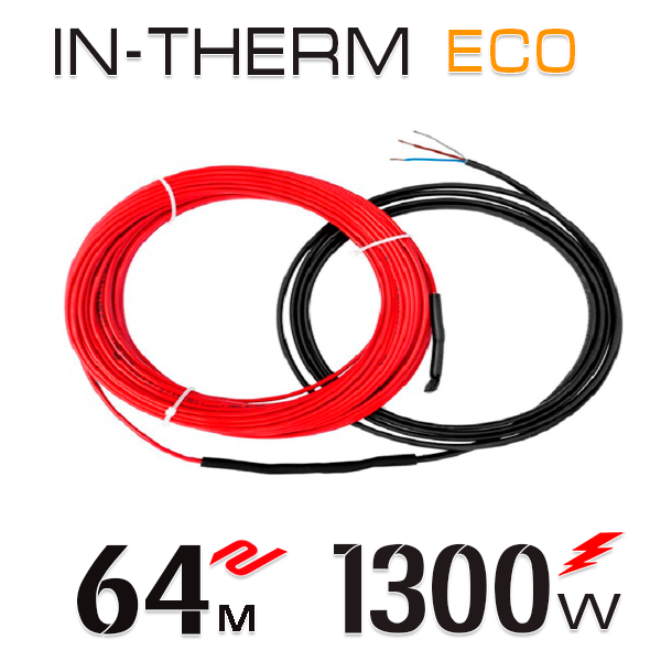 

Нагревательный кабель In-Therm ECO 20 Вт - 64 м