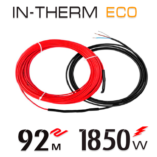 

Нагревательный кабель In-Therm ECO 20 Вт - 92 м