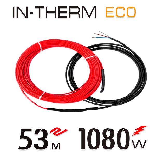 

Нагревательный кабель In-Therm ECO 20 Вт - 53 м