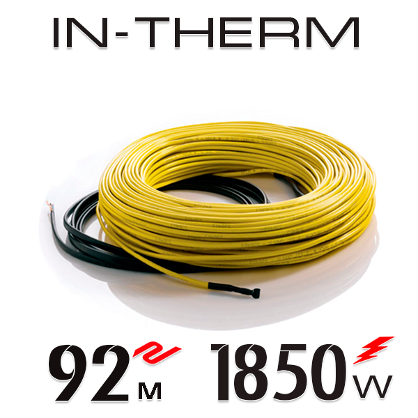 

Нагревательный кабель In-Therm 20 Вт - 92 м
