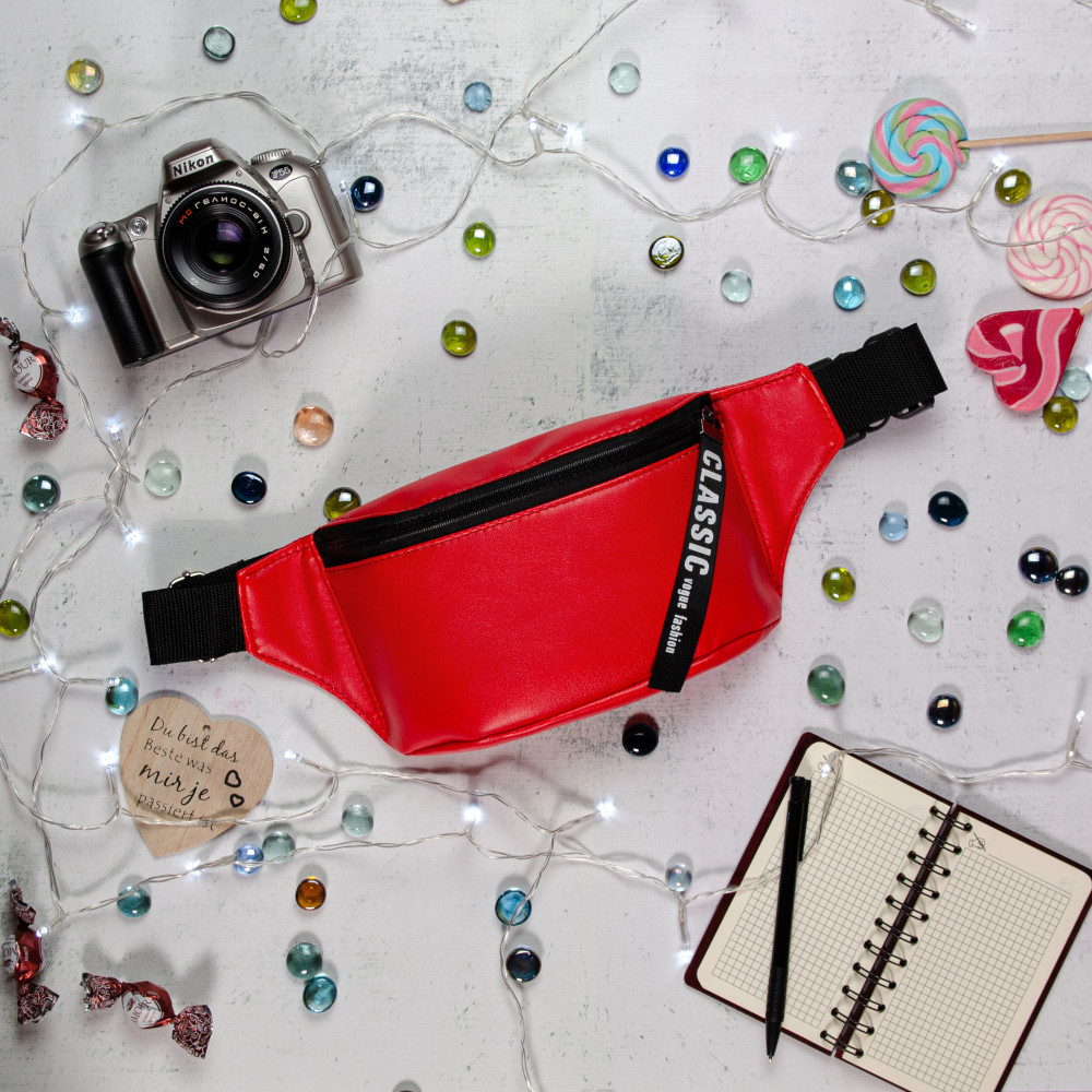 

Поясна сумка бананка Sambag Tirso Classic Red