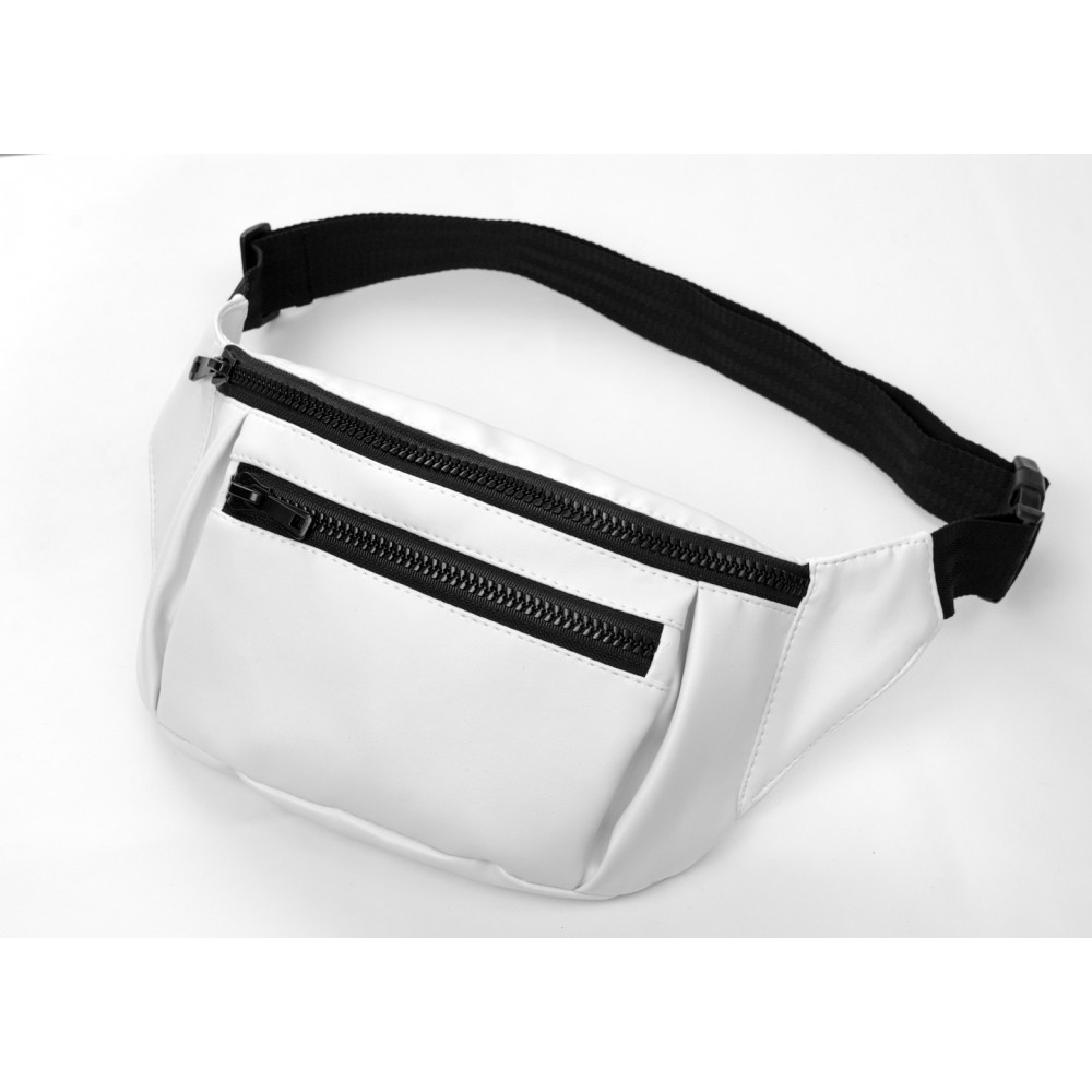 

Поясна сумка бананка Sambag Tirso White