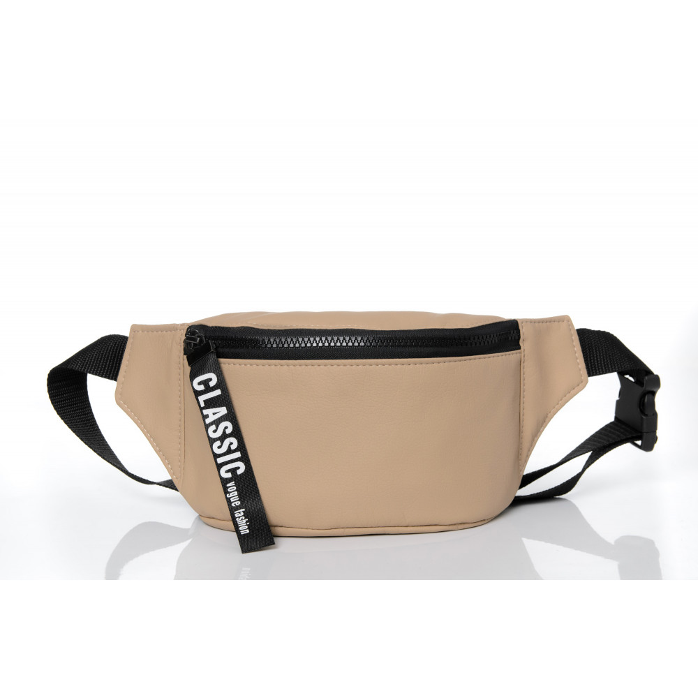 

Поясна сумка бананка Sambag Tirso Classic Бежева