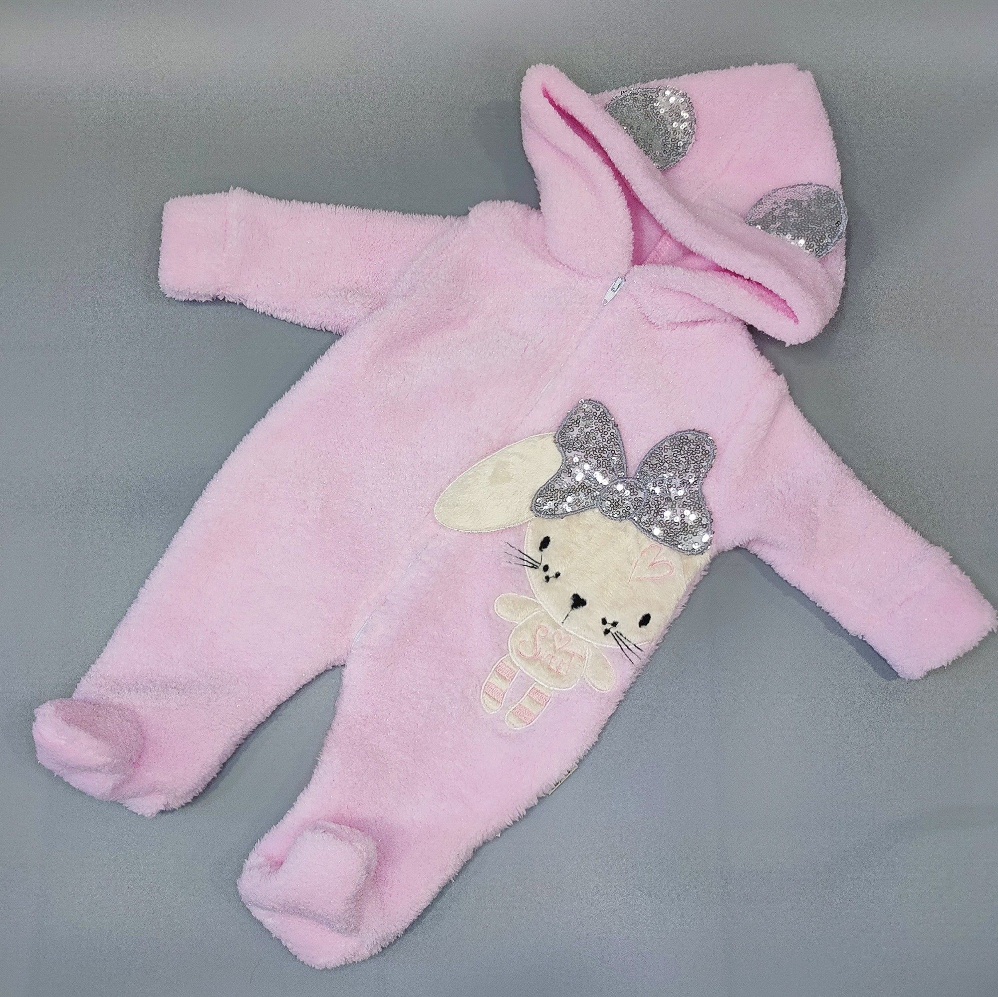 

Комбінезон Baby Wear 74см, 6-9 місяців ,рожевий