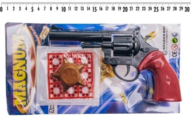 

Іграшкова зброя Golden Gun з пістонами (280)