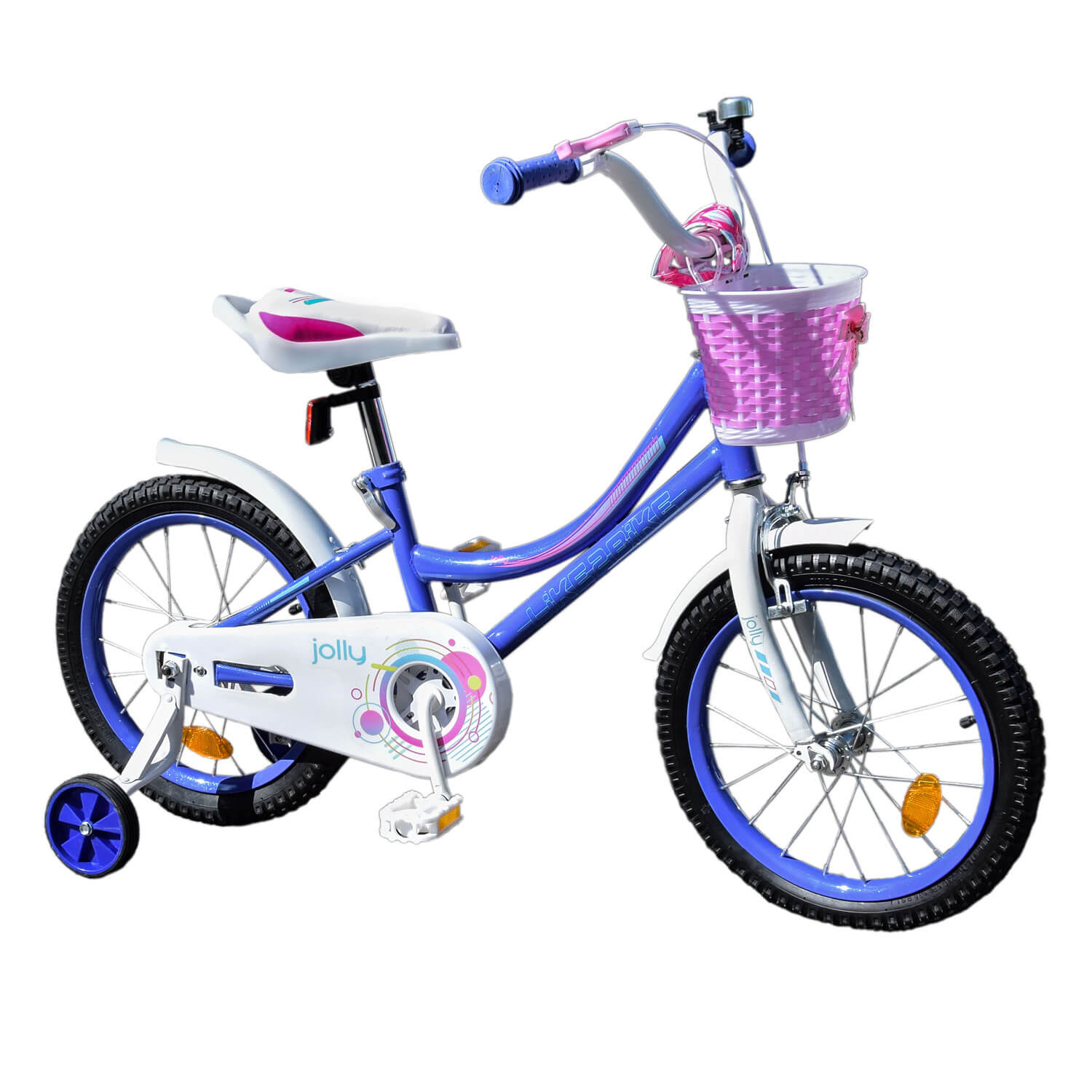 

Велосипед Like2bike двоколісний Jolly 18 дюймів бузковий (211813)
