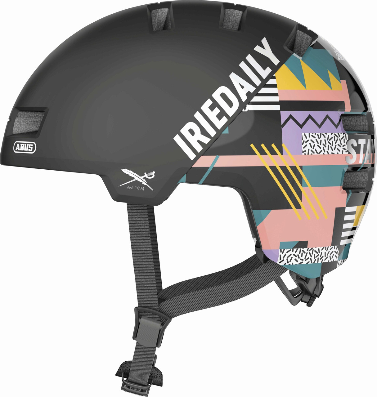 

Шлем велосипедный ABUS SKURB ACE M 54-58 Iriedaily Black