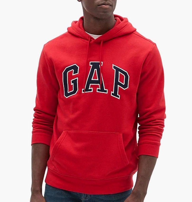 

Мужское Худи Gap Logo Hoodie Crimson Red 510981Crmsnrd XXL