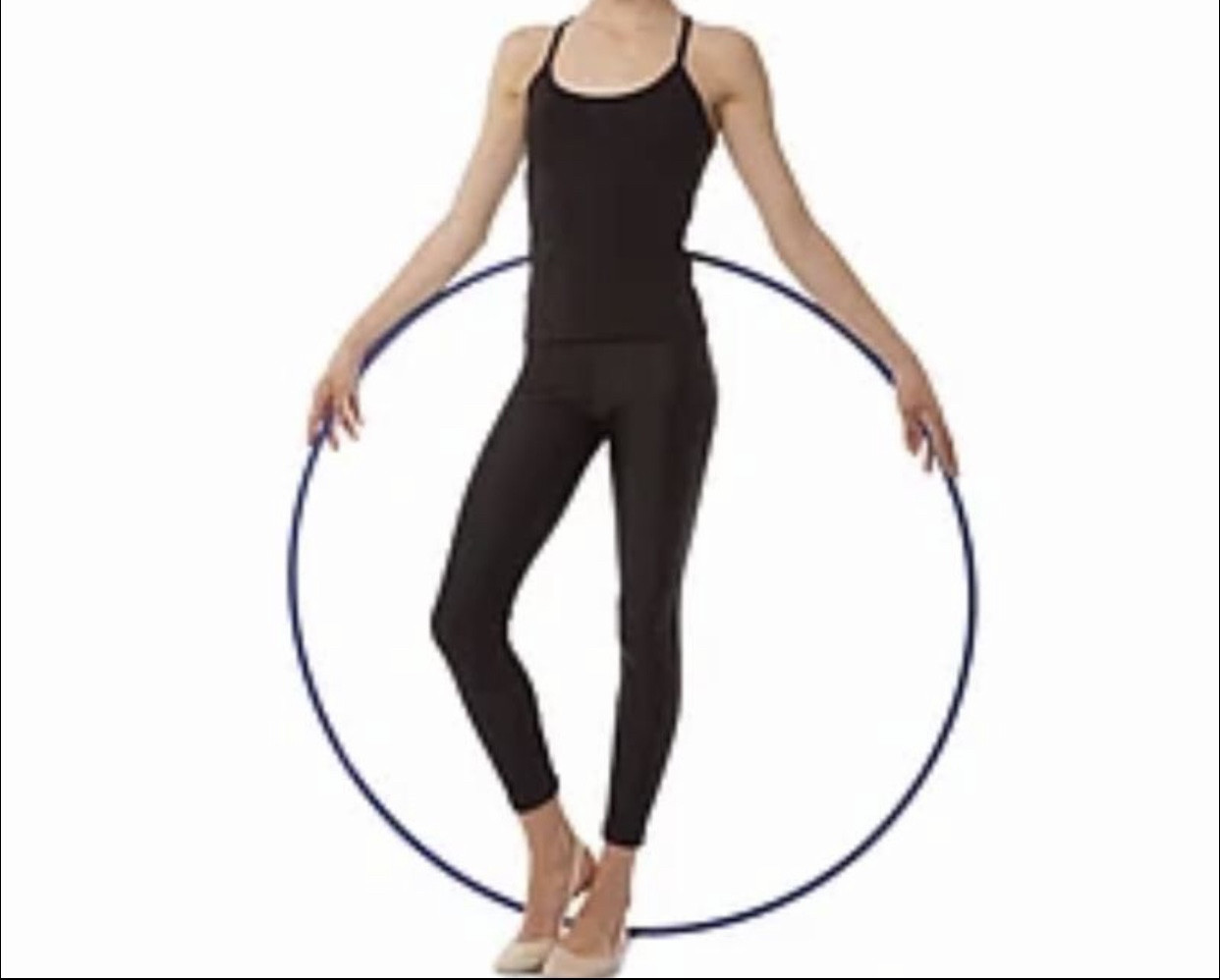 

Лосины детские для танцев гимнастики хореографии из бифлекса 146-152 см черные (3049-03)