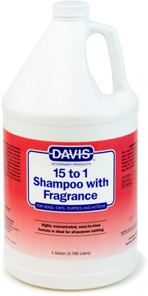 

Шампунь Davis 15 to 1 Fresh Fragrance с ароматом свежести для собак, котов, концентрат 15:1 3.8 л (87717900526)