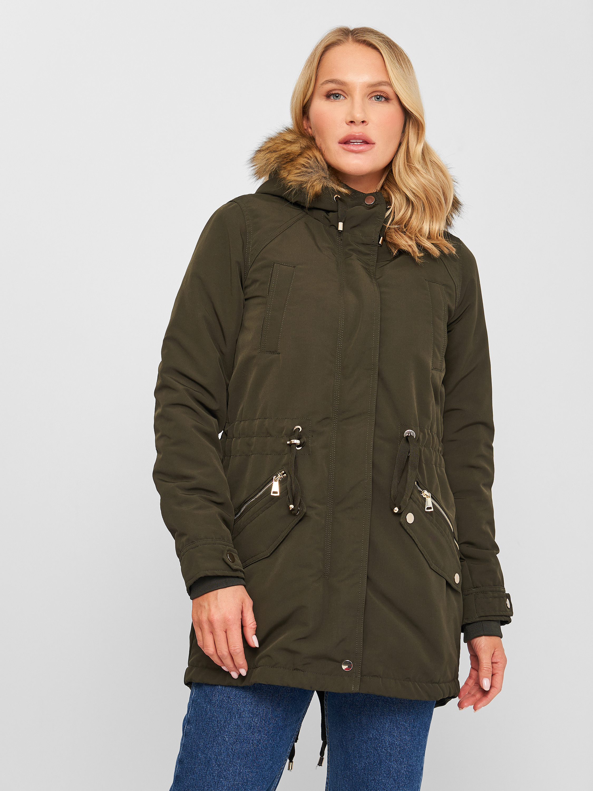 

Парка Pimkie XAZ248086NRVF  Темно-зеленая, Парка Pimkie XAZ248086NRVF XS Темно-зеленая