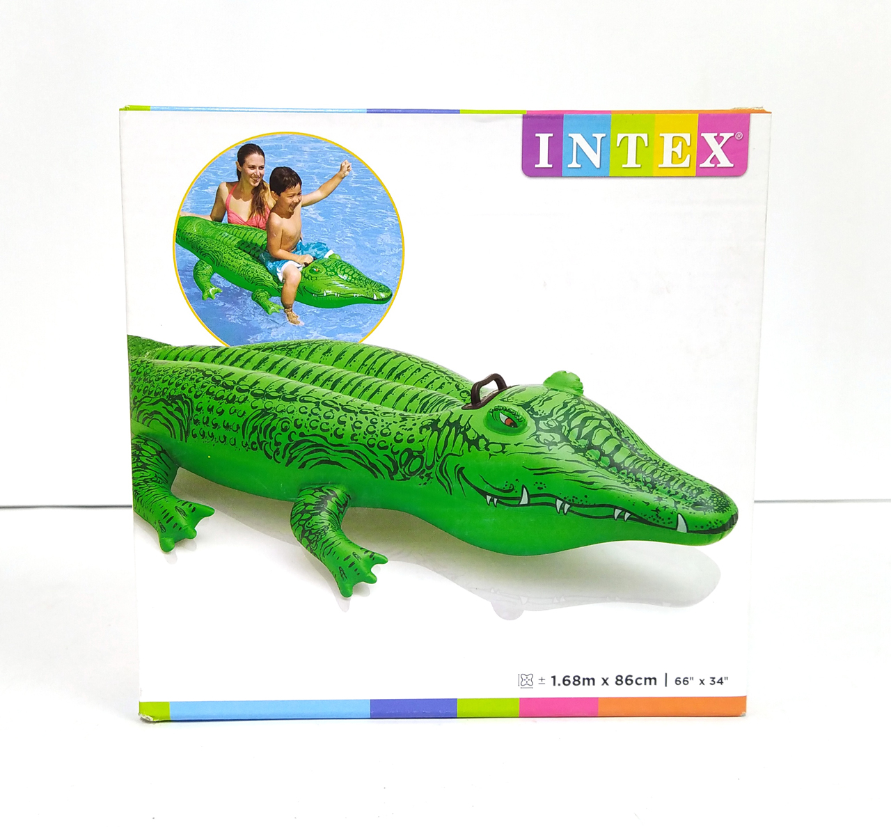 

Надувний пліт Крокодил Intex 58546 (168х86 см)