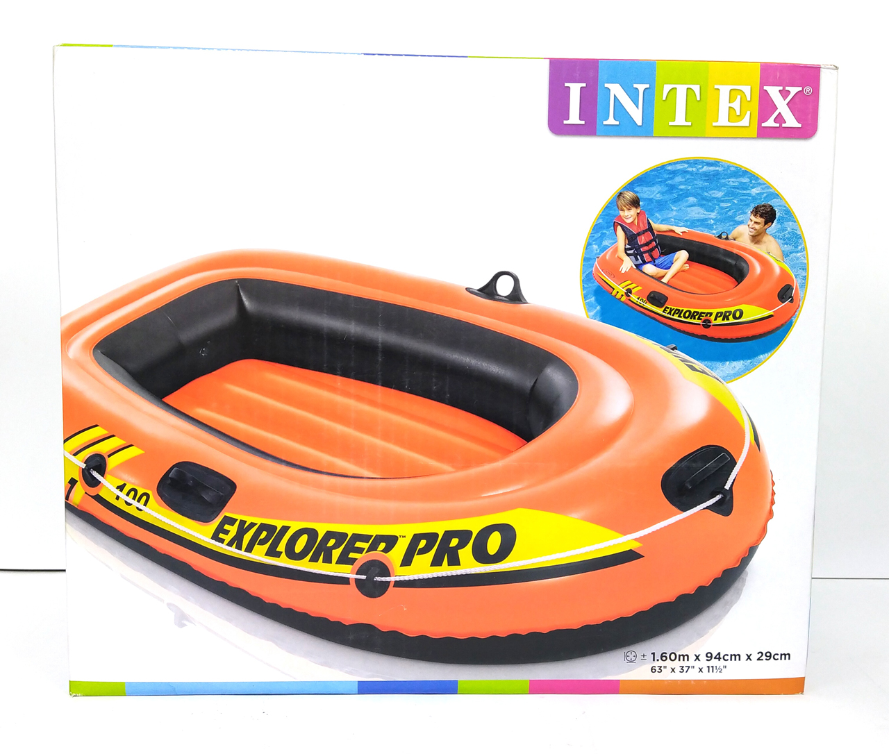 

Одноместная надувная лодка Intex 58355 Explorer Pro 100