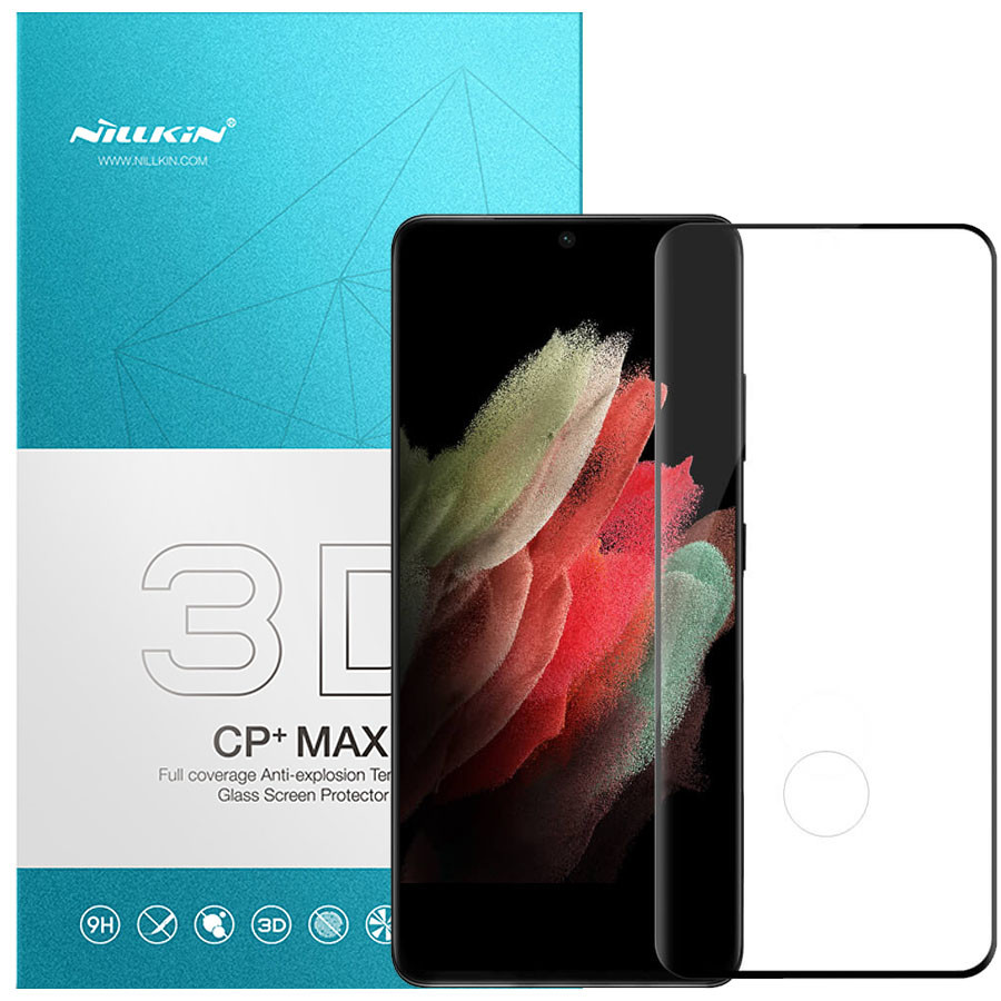 

Защитное стекло Nillkin для Samsung Galaxy S21 Ultra Черный
