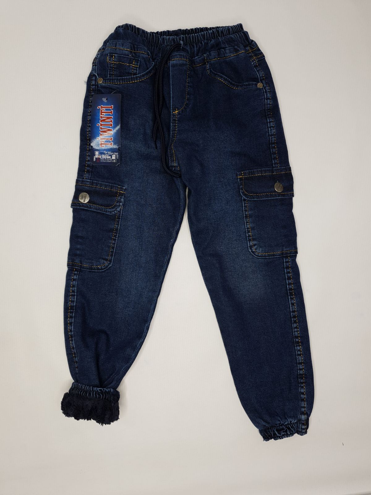 

Зимние джинсы джоггеры Tiwinti Jeans 4057 110см(р) синий