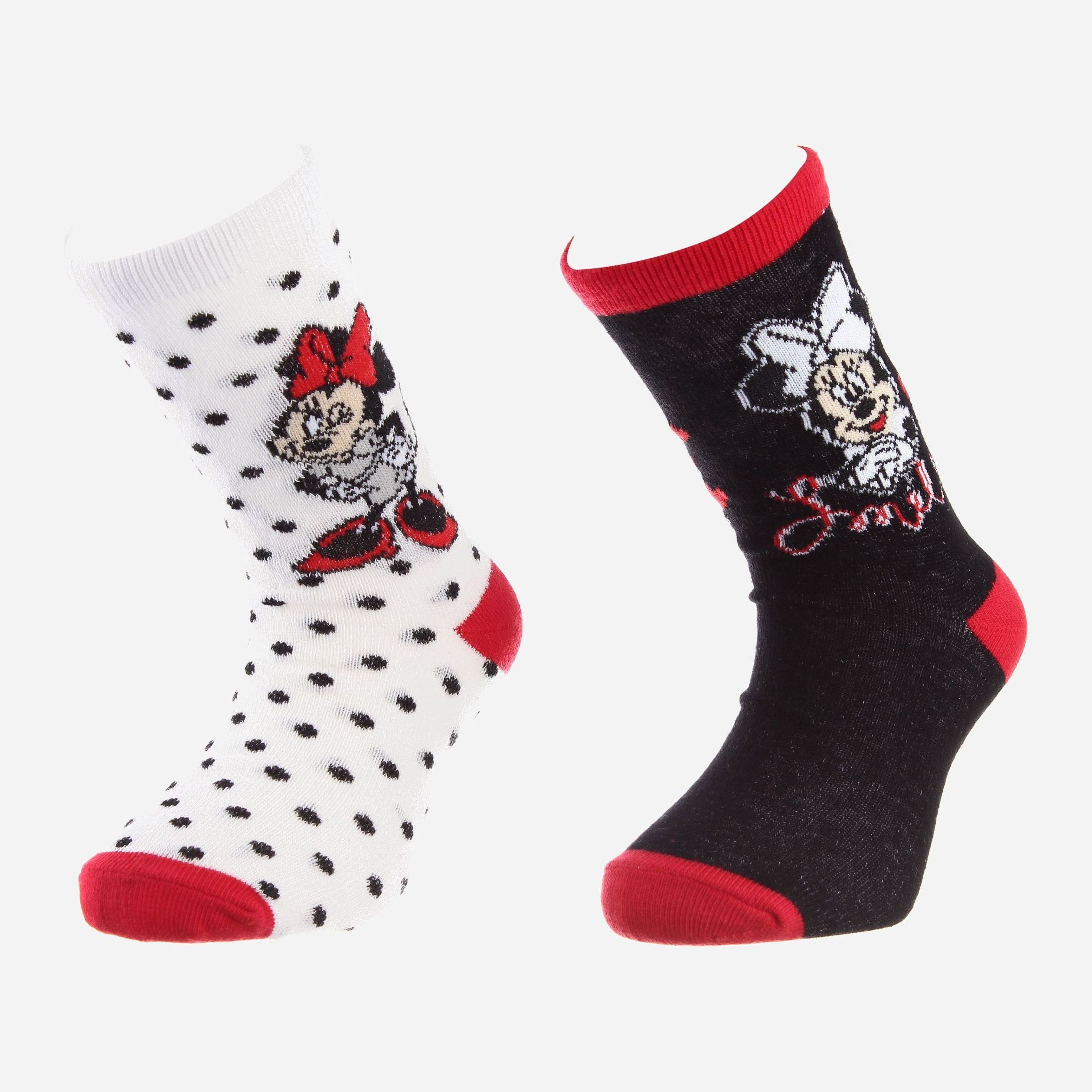 

Набор носков Disney Minnie Mouse 83892347-4 31-34 2 пары Розовый/Черный