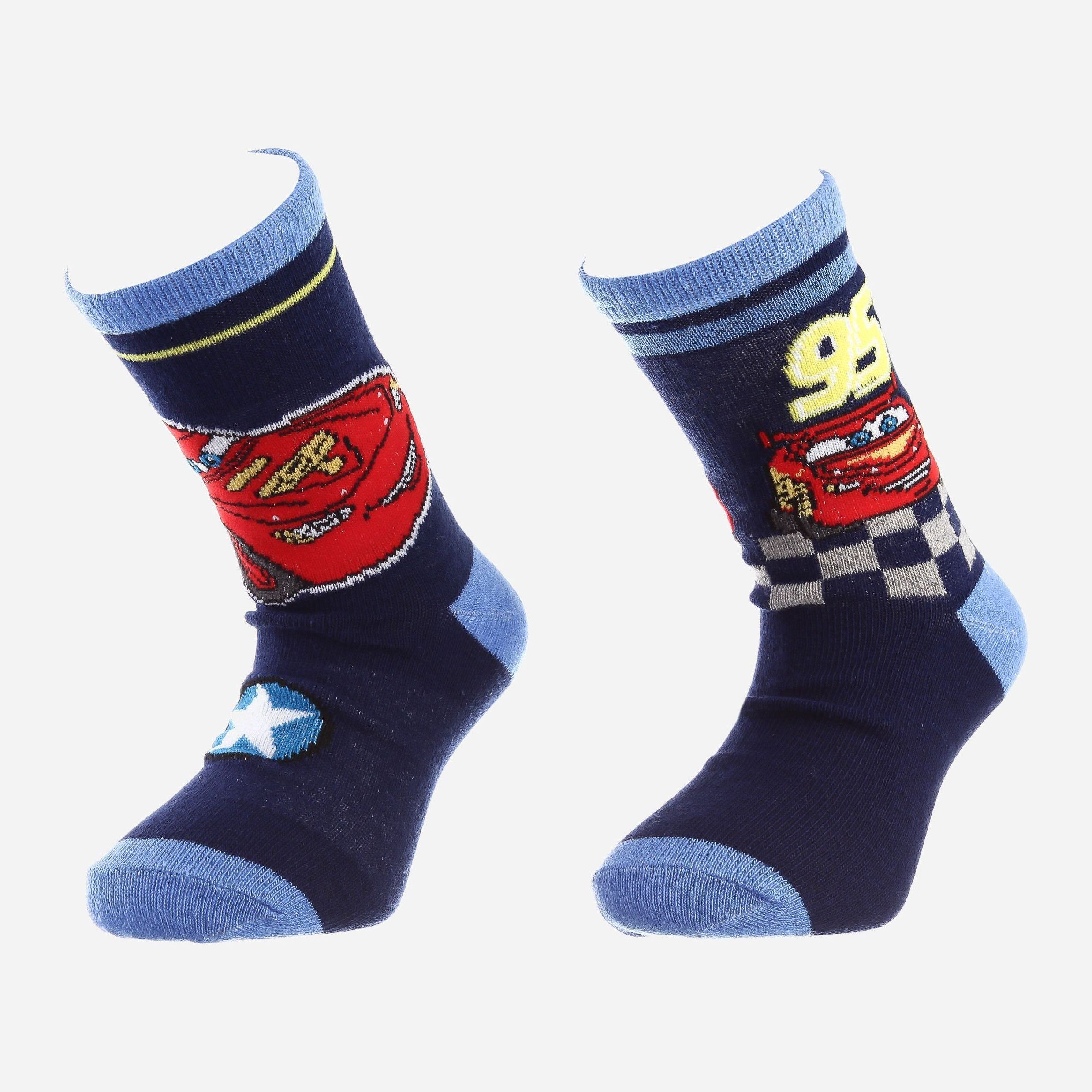 

Набор носков Disney Cars 83896715-3 35-38 2 пары Сине-голубой