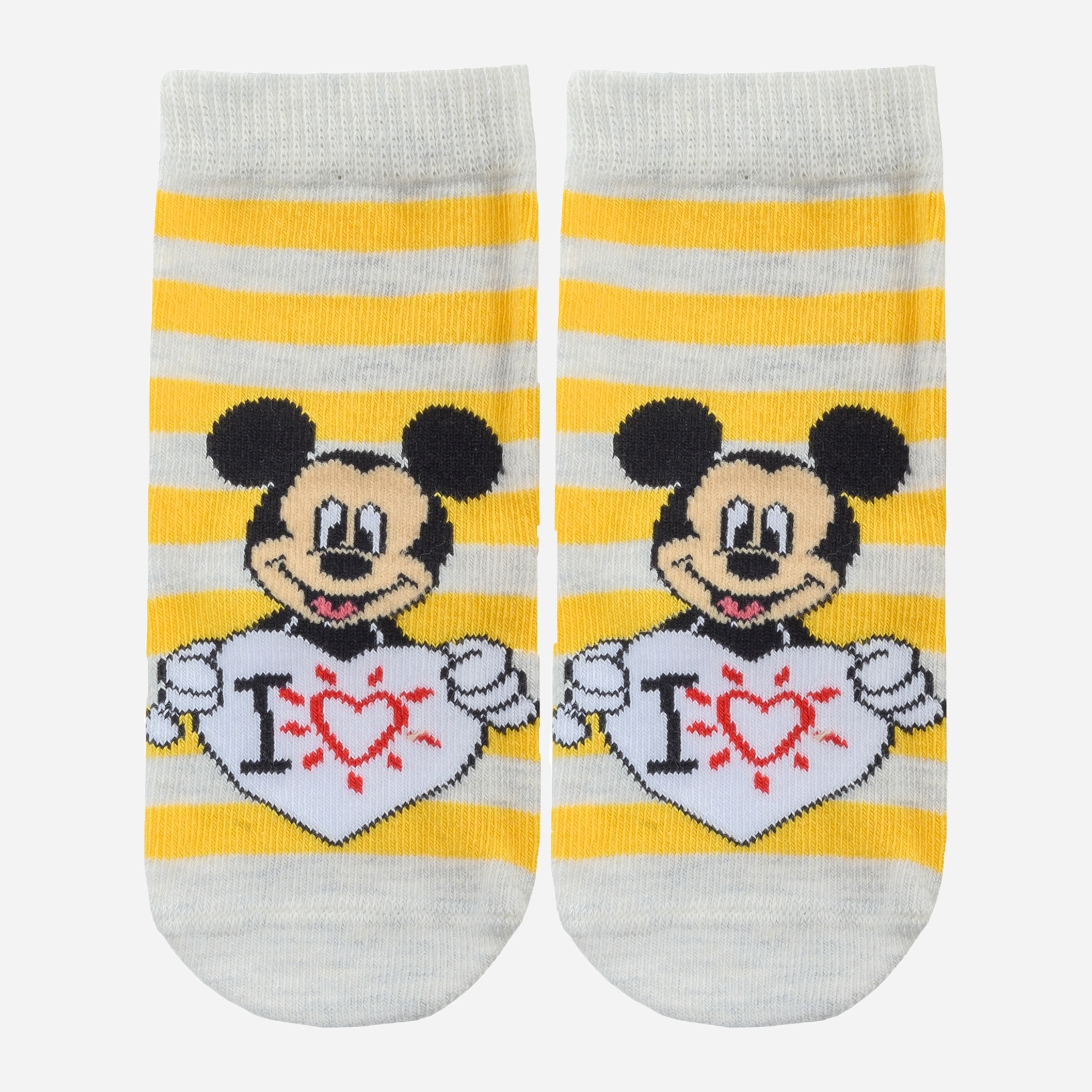 

Носки Disney Mickey Mouse MC18993-2 - см Серо-желтые, Носки Disney Mickey Mouse MC18993-2 6-8 см Серо-желтые