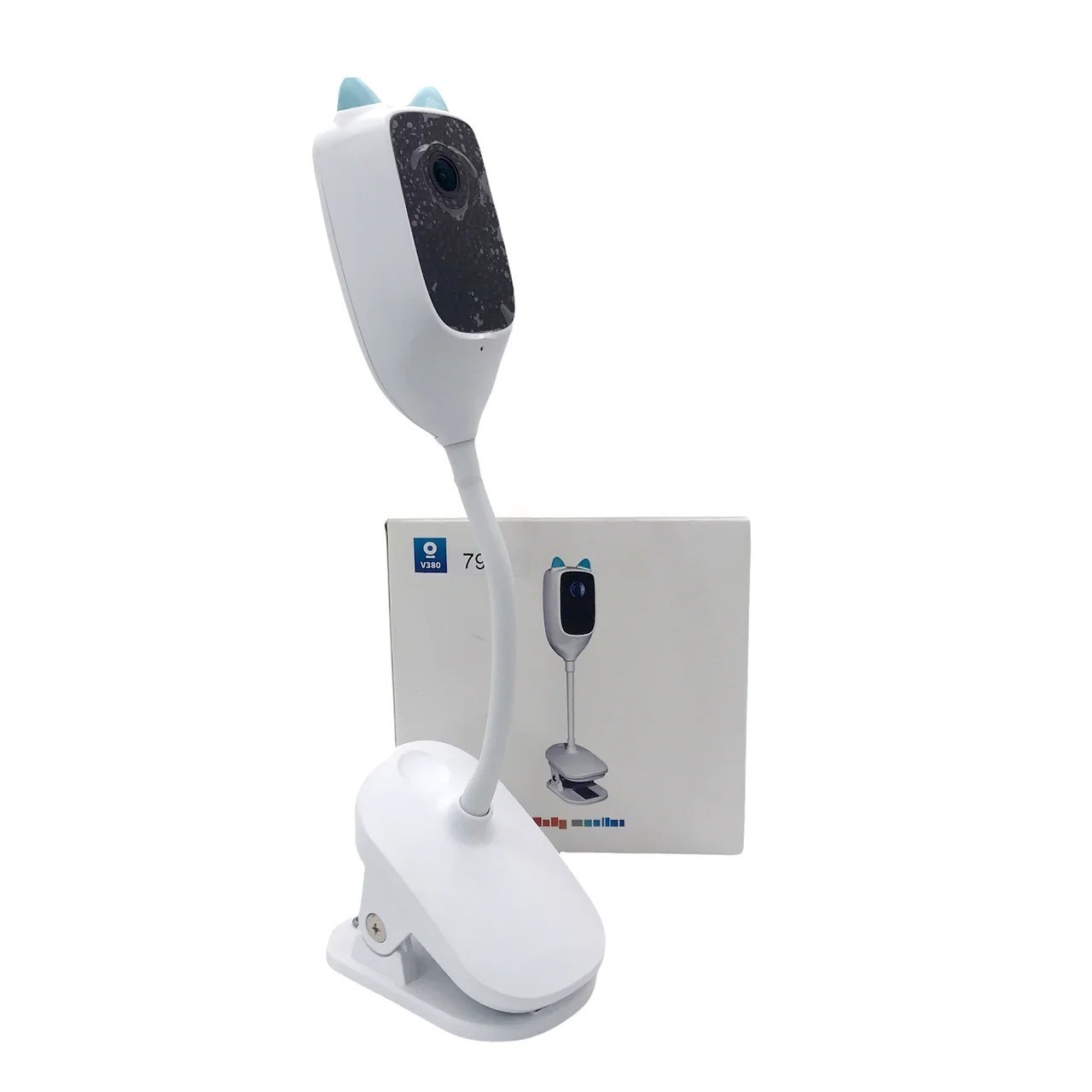 

Беспроводная видеоняня с подключением к телефону SMART WIFI C1 V380 Pro, камера радионяня с wifi (1008855-White)