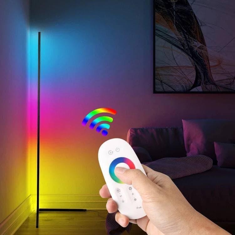 

Торшер угловой RGB лента LED лампа с сенсорным пультом ДУ 145 см 20 Вт