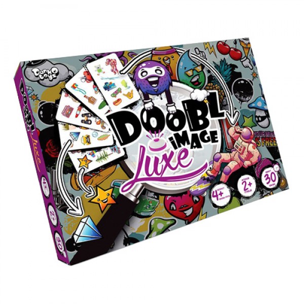 

Настольная игра Doobl Image Luxe, 56 карт, Danko Toys, DBI-03-01